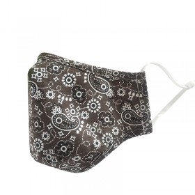 KN95 Adult Washable Cotton Mask - Paisley Pattern (#31 - #40) with 2 Filter